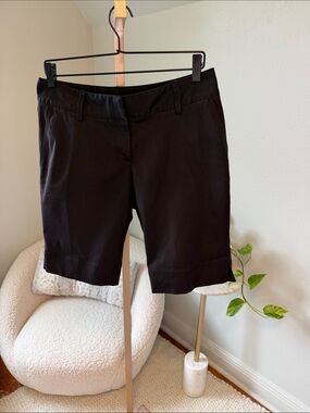 Adidas Black Women’s Tailored Bermuda Shorts